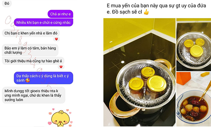 Phản hồi khách hàng về Grandma-Yến Bà Ngoại