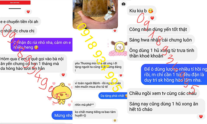 Cảm nhận của khách hàng về yenbangoai.com